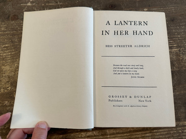 1928 A Lantern in her Hand