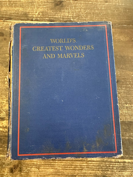1941 World's Greatest Wonders and Marvels cover