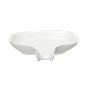 Stoneware Soap Dish w/ Drip Spout