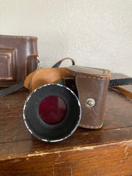 Vintage Kodak Retina 11a camera, film filter attachment.