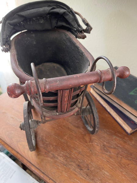 Victorian Baby Doll Carriage Poussette Pram handle