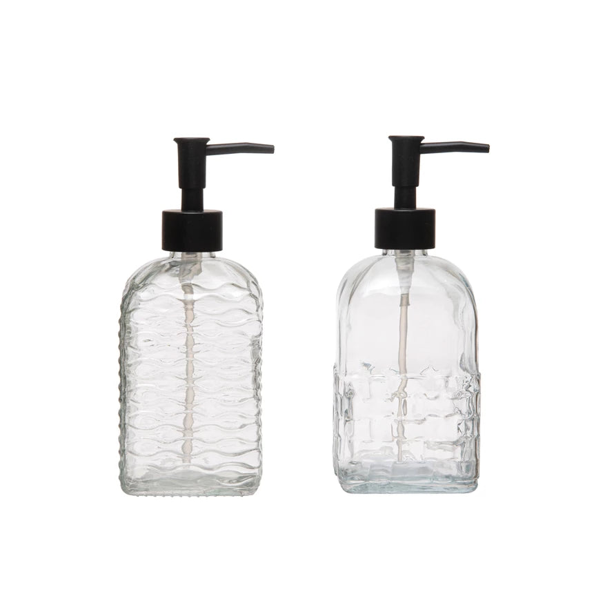 Glass soap dispenser – Loved Homestead