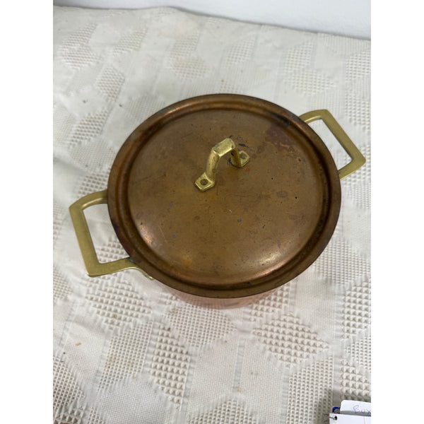 Paul Revere Vintage Limited Edition Bicentennial 1976 Copper Pot w Brass Handles