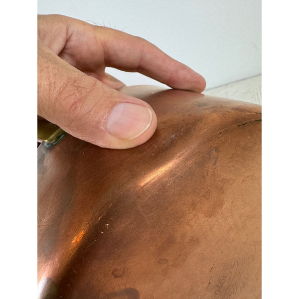 Paul Revere Vintage Limited Edition Bicentennial 1976 Copper Pot w Brass Handles