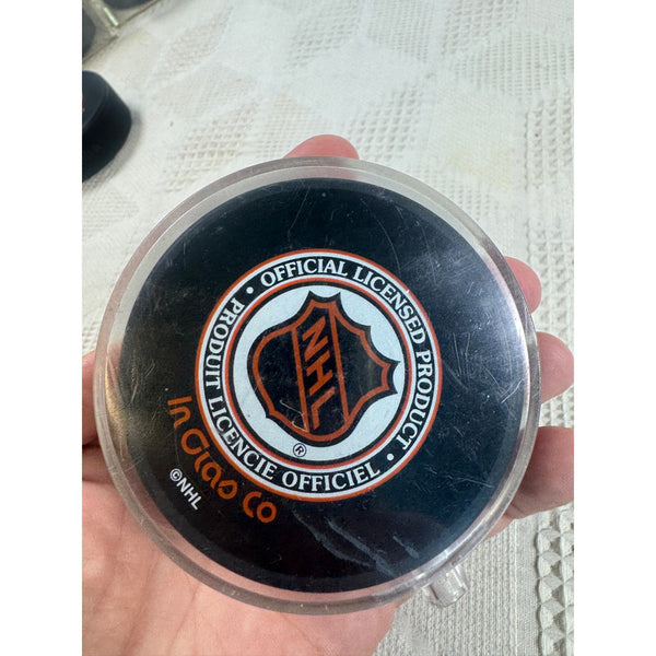 2000 Stanley Cup Finals Hockey Puck New Jersey Devils Vs Dallas Stars NHL