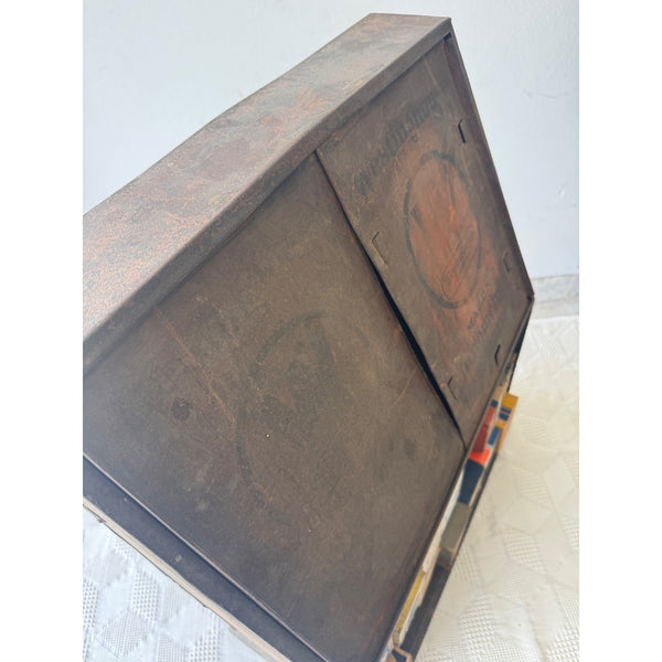 Vintage Westinghouse Mazda Automobile Lamp Display Cabinet With Original Boxes