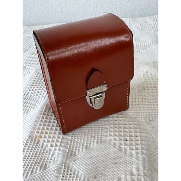 Bolsey Model B2 35mm Camera Wollensak Anastigmat 44mm f/3.2 Lens & Leather Case