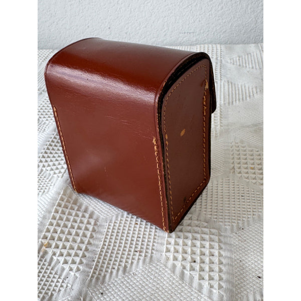 Bolsey Model B2 35mm Camera Wollensak Anastigmat 44mm f/3.2 Lens & Leather Case