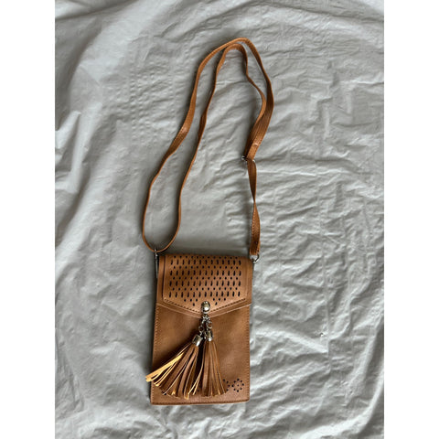 Womens Small Brown Wallet Purse 