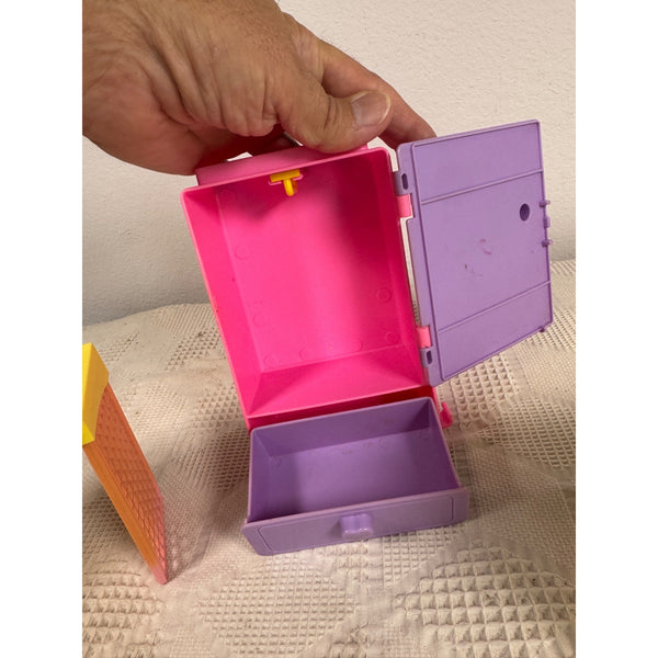 Barbie Stacie 1988 Locker and School Desk Playset Vintage Doll Furniture