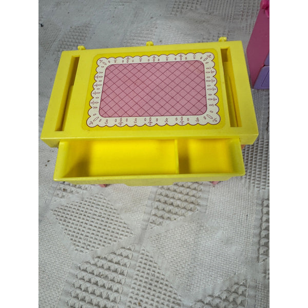 Barbie Stacie 1988 Locker and School Desk Playset Vintage Doll Furniture