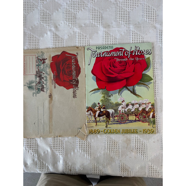 Pasadena Tournament of Roses 1889 to 1939 Golden Jubilee Souvenir Program 