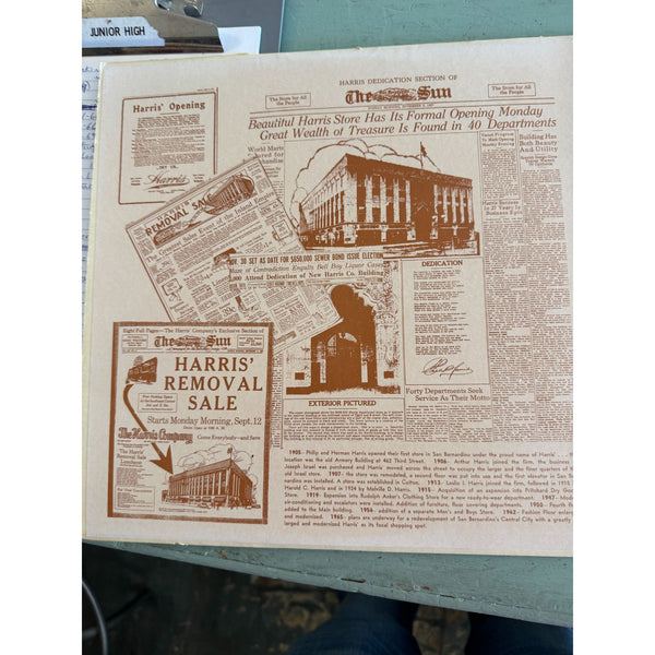 1965 "Sixty Wonderful Years" 2-Record Harris