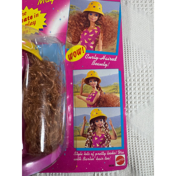 Barbie Magic Change Hair Curly Haired Beauty Accessory 1993 Mattel 68090 NIB