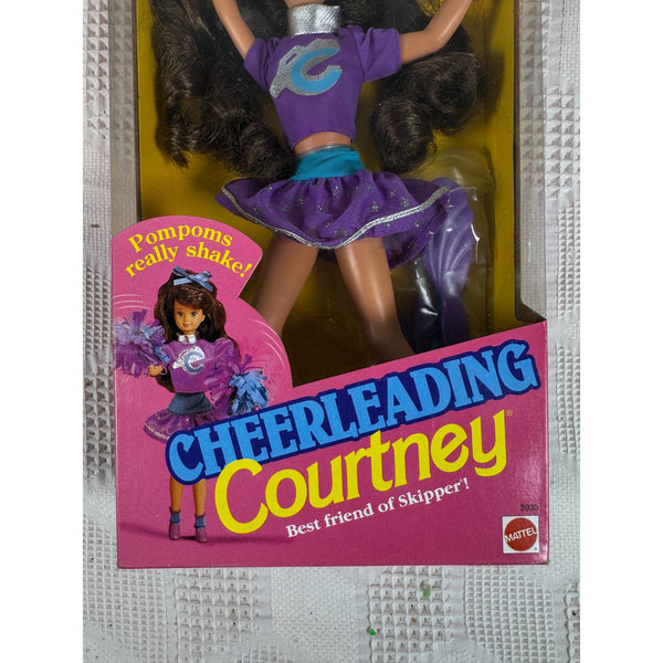 Cheerleading Courtney Doll Best Friend Of Skipper Mattel 1992 Vintage 3933 NIB