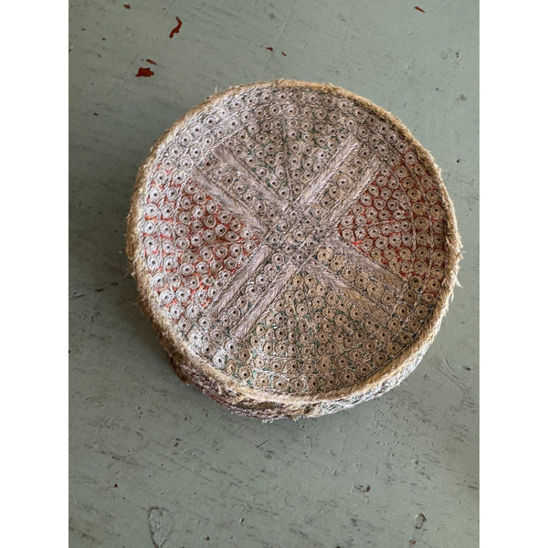 Vintage Traditional Turkish Bridal Hat Handmade Embroidered Intricate Design