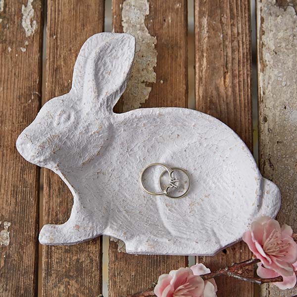 Bunny Trinket Dish ring or key holder