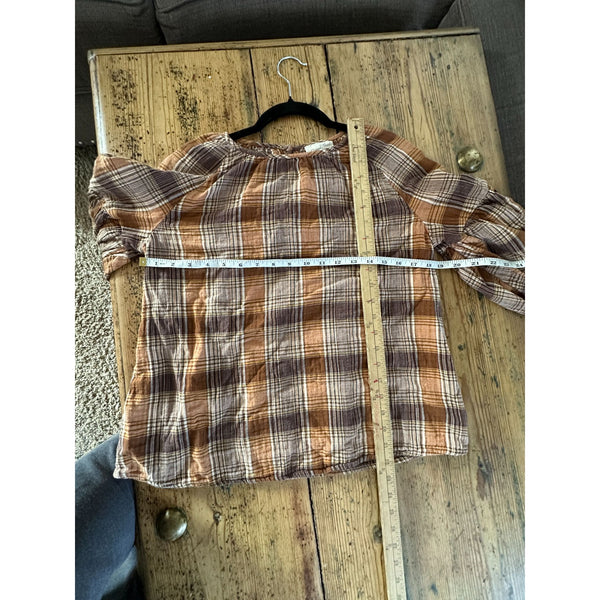 Universal Thread Womens Brown Blouse