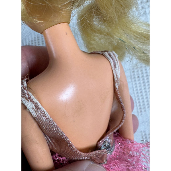 Vintage 1970 Francie Growin Pretty Hair Doll Mod Friend of Barbie Fringe Lashes