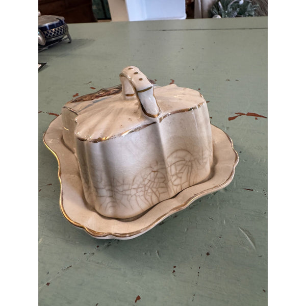 Vintage Lancaster Sandland Cheese Butter Dish