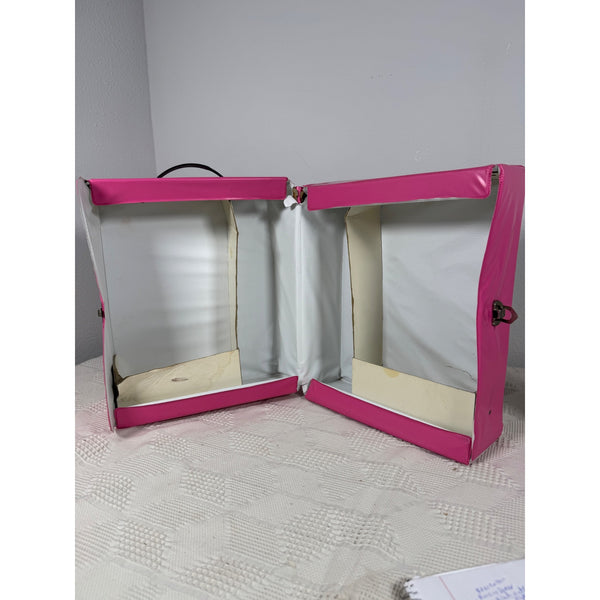 Vintage 1977 Barbie Fashion Doll Trunk by Mattel Pink Storage Carrying Case
