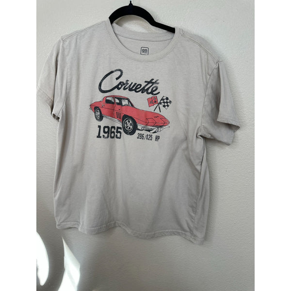 GM Mens Tan Corvette T-shirt