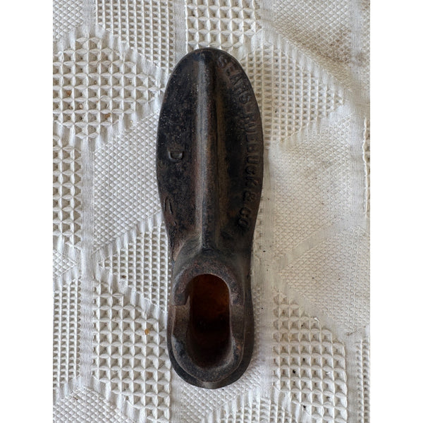 Sears Roebuck and Co Cast Iron Cobblers Last or Shoe Form Vintage Antique Tool