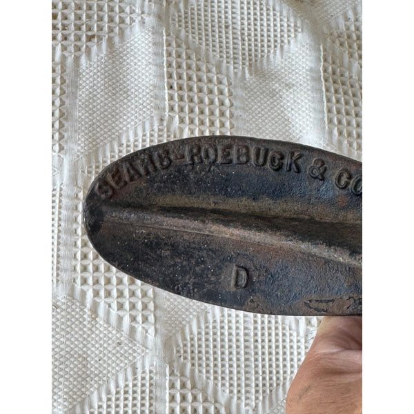 Sears Roebuck and Co Cast Iron Cobblers Last or Shoe Form Vintage Antique Tool
