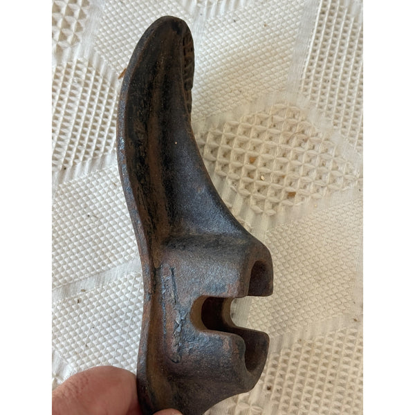 Sears Roebuck and Co Cast Iron Cobblers Last or Shoe Form Vintage Antique Tool