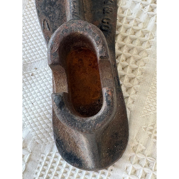 Sears Roebuck and Co Cast Iron Cobblers Last or Shoe Form Vintage Antique Tool