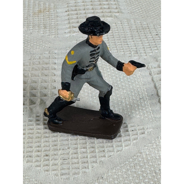 Vintage Treasure Chest Miniatures Confederate Cavalry Soldier Lead Figurine