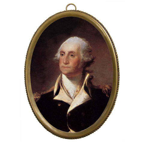 6-1/4" George Washington in Uniform Print