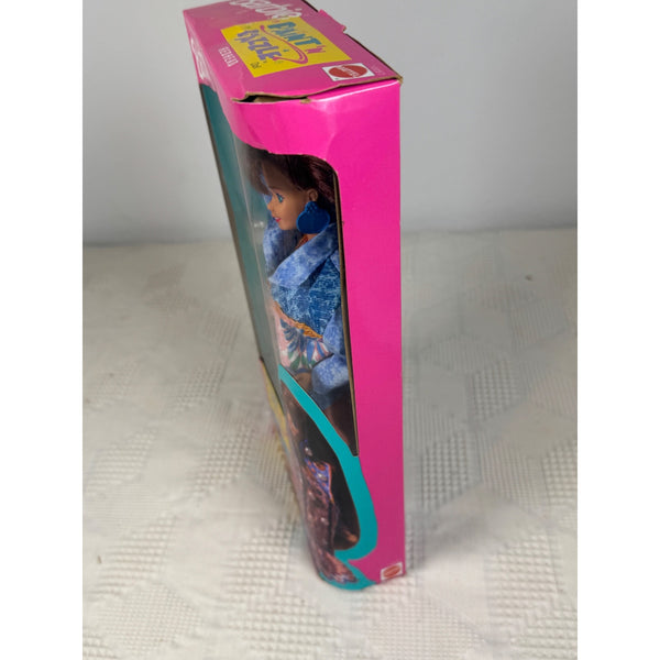 Barbie Paint N Dazzle Doll w Sequins Pearls Fabric Paints 1993 Mattel 11260 NIB
