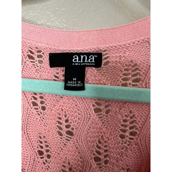 A.N.A. Womens pink Cardigan