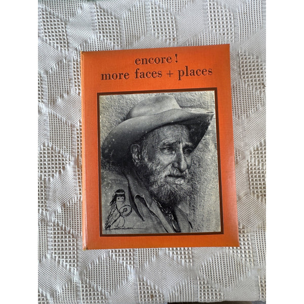 Encore More Faces and Places by James Sloan 1978 Photography Book Signed