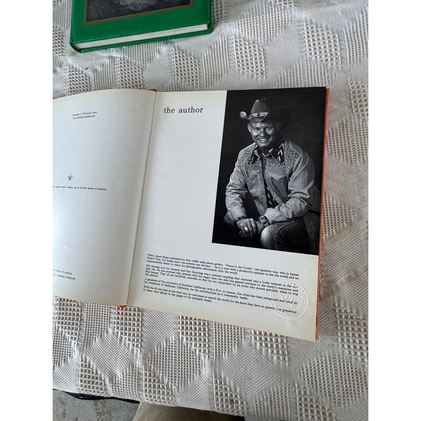 Encore More Faces and Places by James Sloan 1978 Photography Book Signed