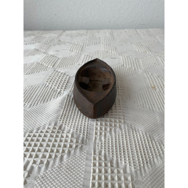 Antique Rustic Cast Iron Sad Iron Body For Collectors and Decor