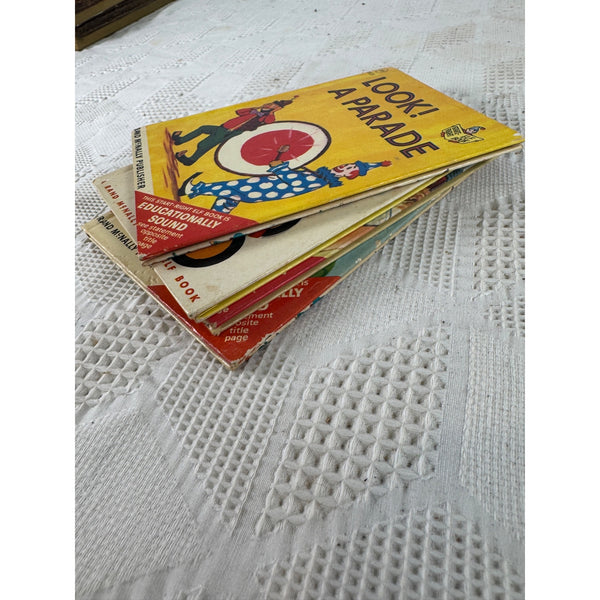 Vintage Rand McNally Start Right and Junior Elf Books Set Of 4 Children Stories