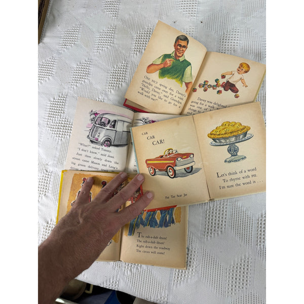 Vintage Rand McNally Start Right and Junior Elf Books Set Of 4 Children Stories