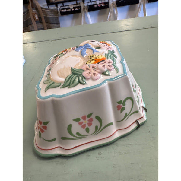 Le Cordon Bleu The Franklin Mint Ceramic Lamb Mold Wall Decor 1986 w Lamb