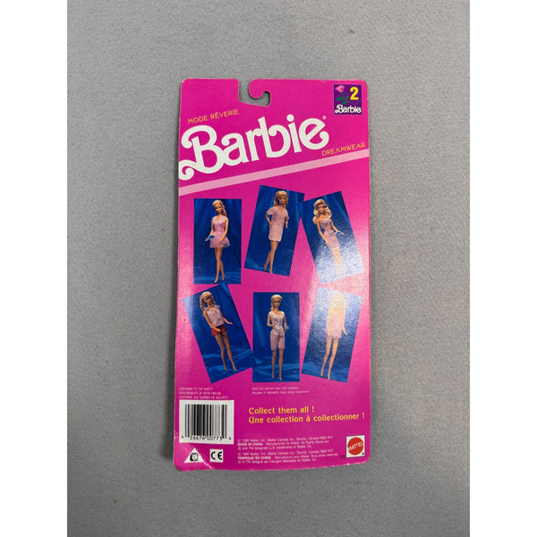 Barbie Dreamwear Mode Reverie Fashion Set Barbie Mattel Pink Lace Outfit NWB