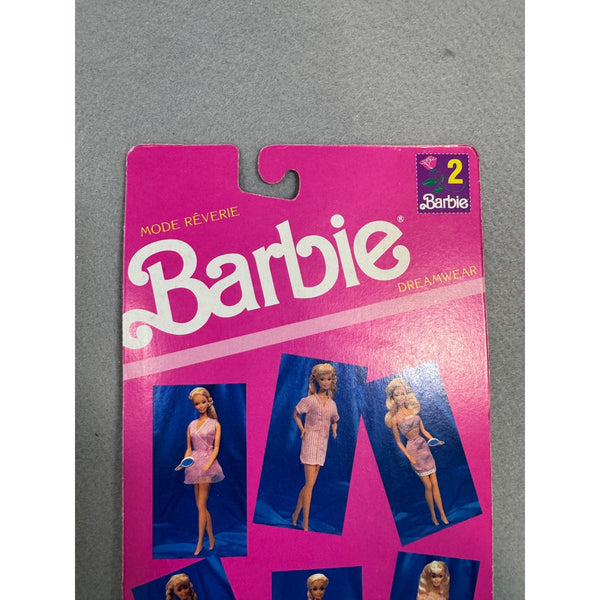 Barbie Dreamwear Mode Reverie Fashion Set Barbie Mattel Pink Lace Outfit NWB