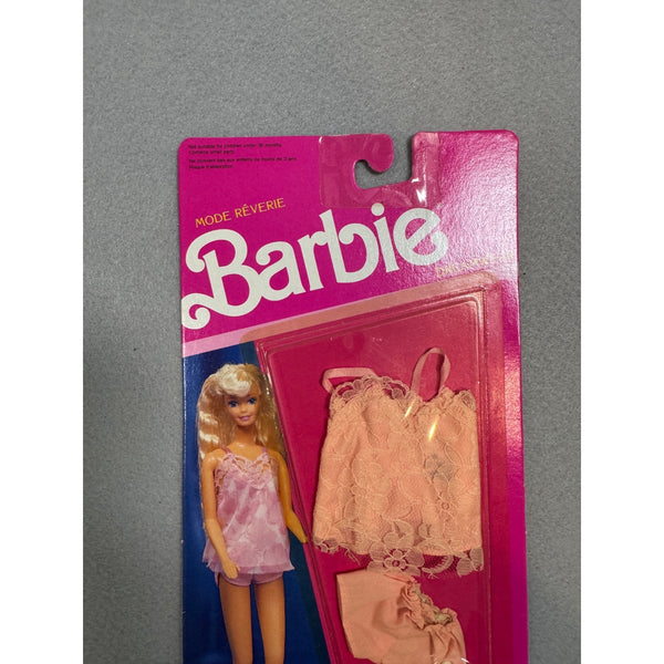 Barbie Dreamwear Mode Reverie Fashion Set Barbie Mattel Pink Lace Outfit NWB