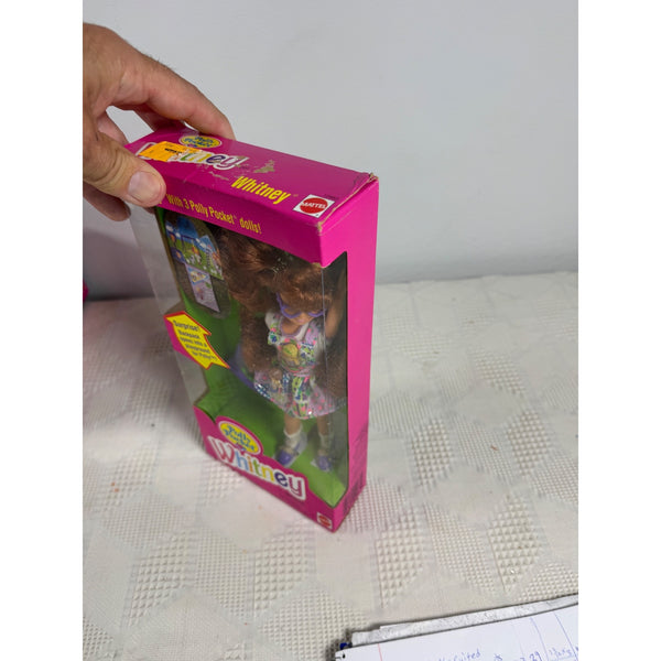 Polly Pocket Whitney Doll w Mini Playground Backpack 1994 Mattel 12983 NIB