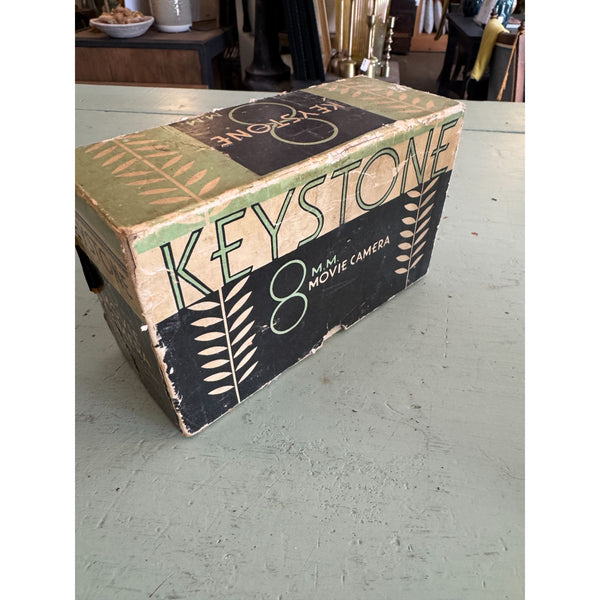 Keystone K 8 8mm Vintage Movie Camera w Original Box and Manual