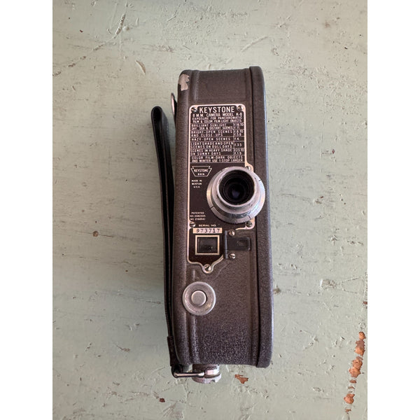 Keystone K 8 8mm Vintage Movie Camera w Original Box and Manual