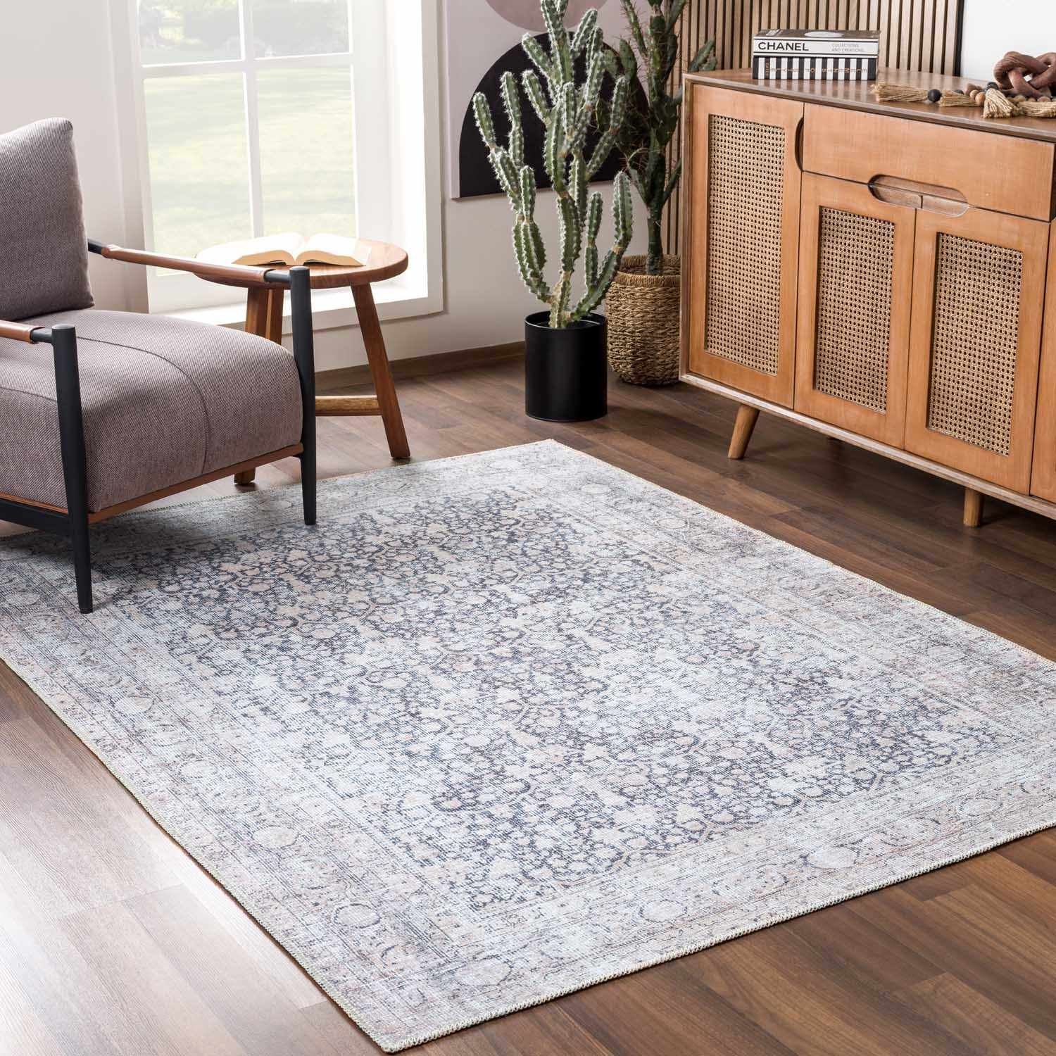 Hedda Washable Area Rug traditional