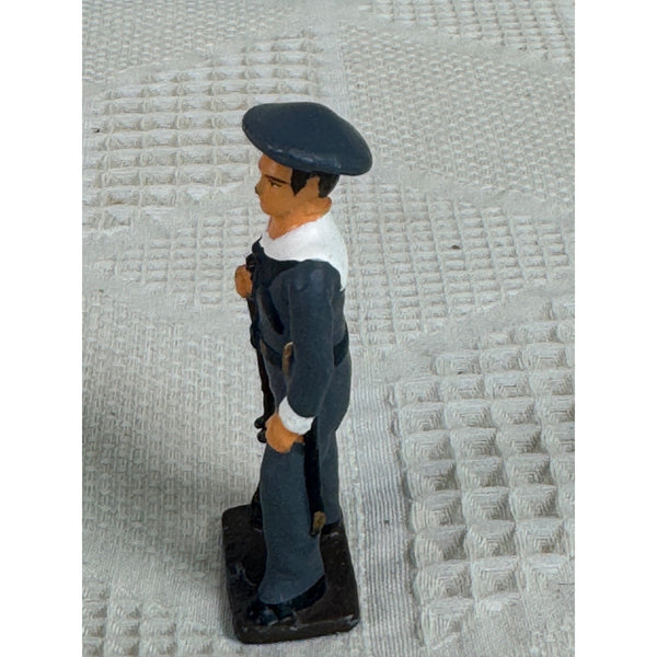 Vintage Treasure Chest Miniatures Soldier Lead Figurine Union Sailor Painted