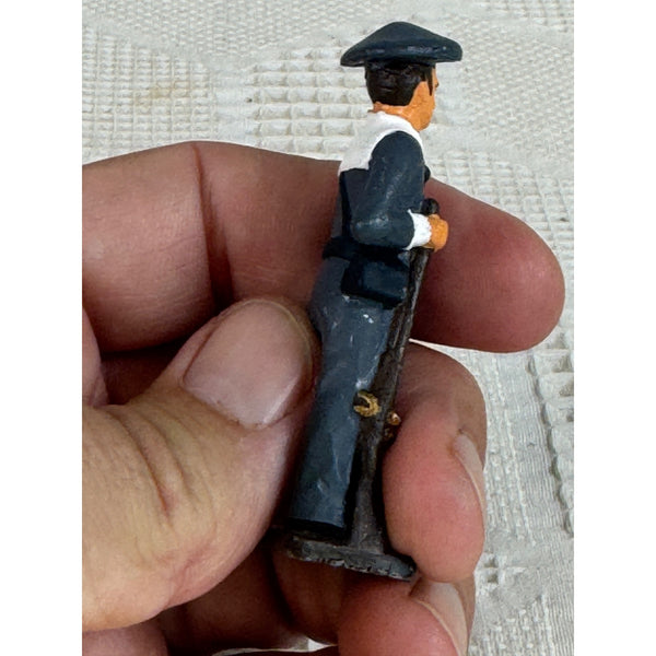 Vintage Treasure Chest Miniatures Soldier Lead Figurine Union Sailor Painted