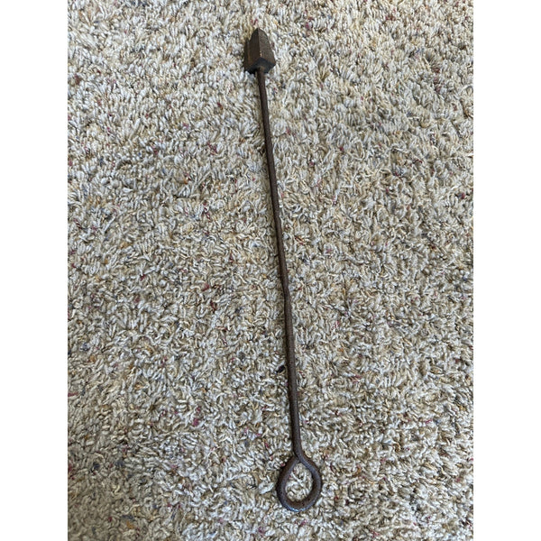 Antique Branding Iron with 5 Logo Cowboy Western Cattle Horn Branding Iron